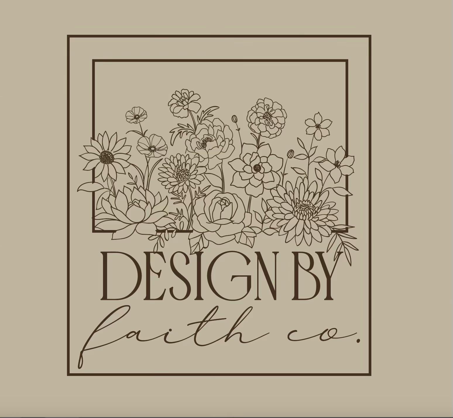 Logo for Design By Faith Co