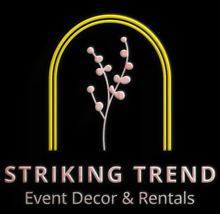 Logo for Striking Trend Event Decor & Rentals