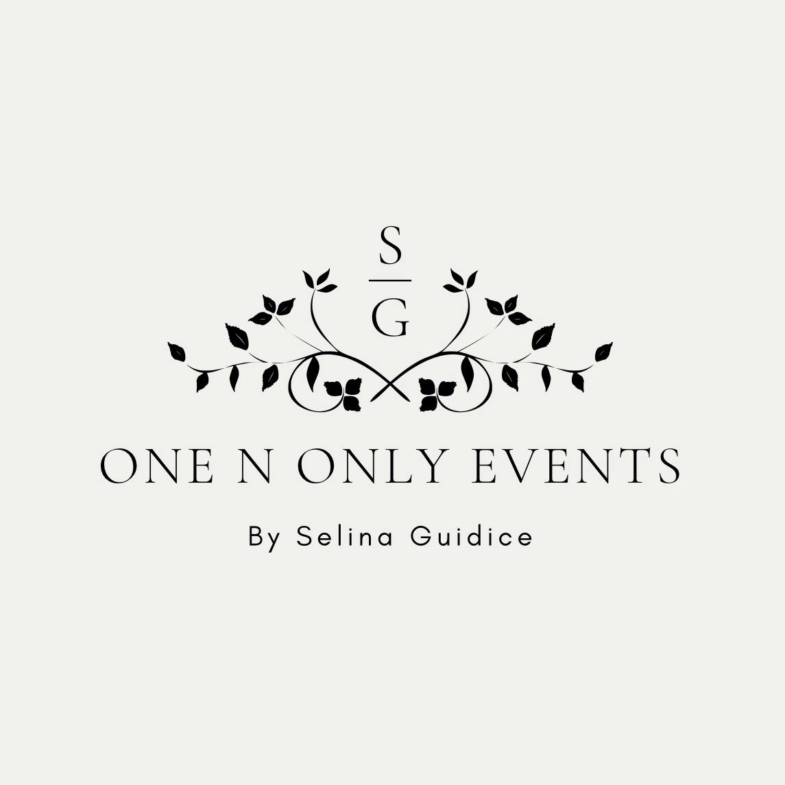 Logo for one n only events