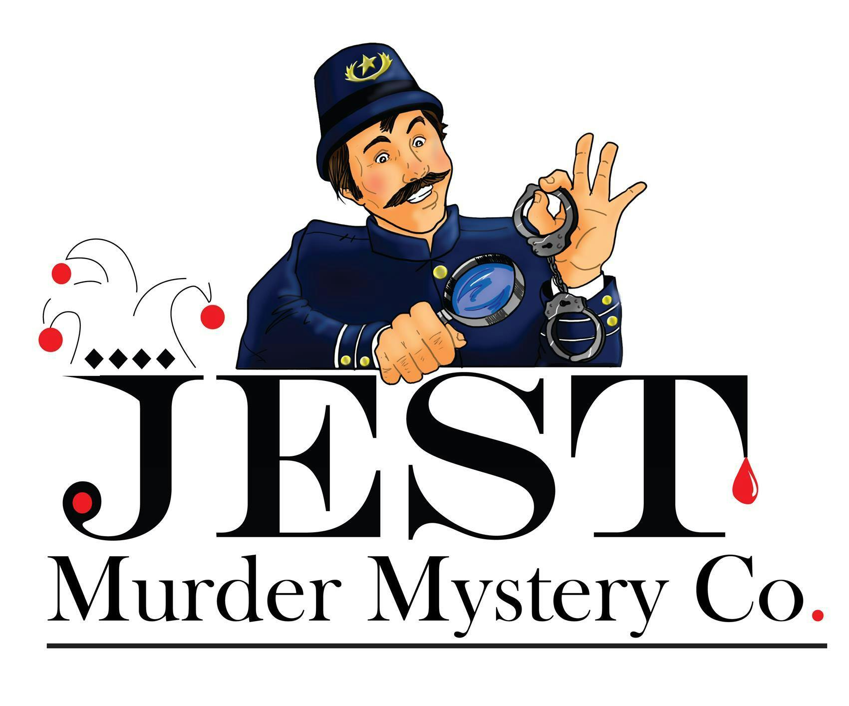 Logo for Jest Murder Mystery Company of Denver