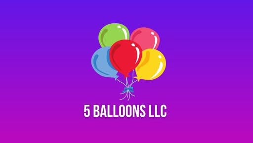 Logo for 5 Balloons LLC