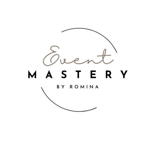 Logo for Event Mastery By Romina
