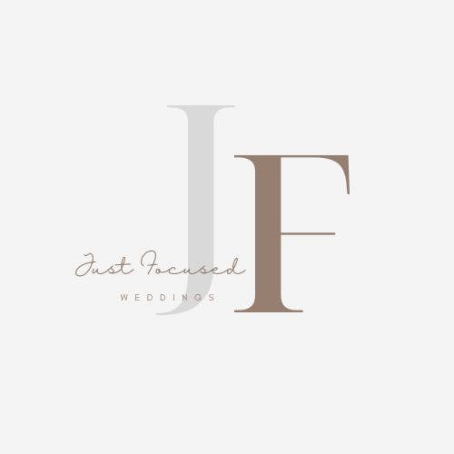 Logo for Just Focused Weddings