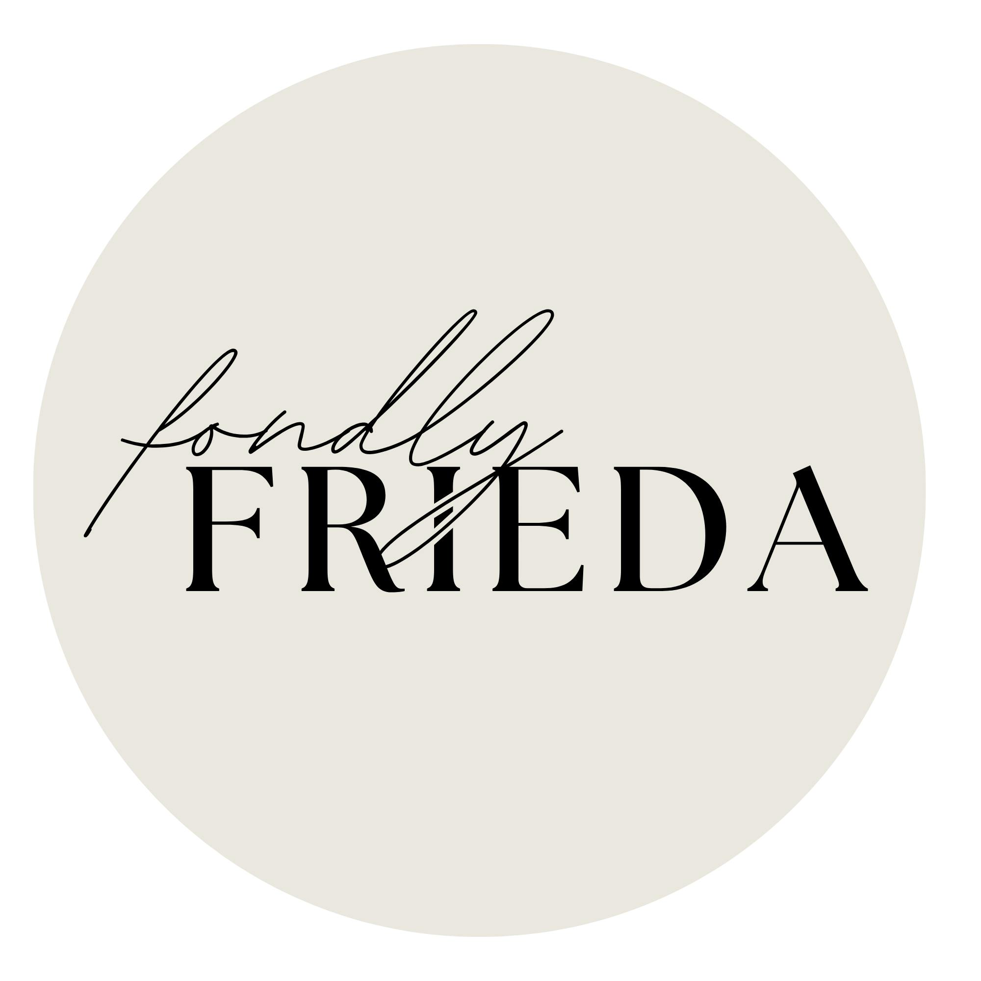 Logo for Fondly Frieda Events