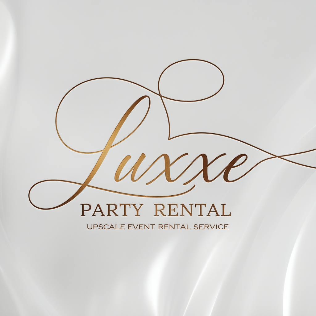Logo for LuXxe Party Rental