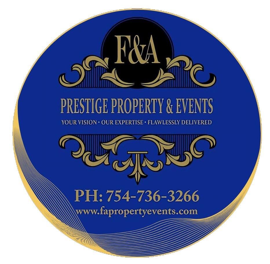 Logo for F&A Prestige Property & Events LLC