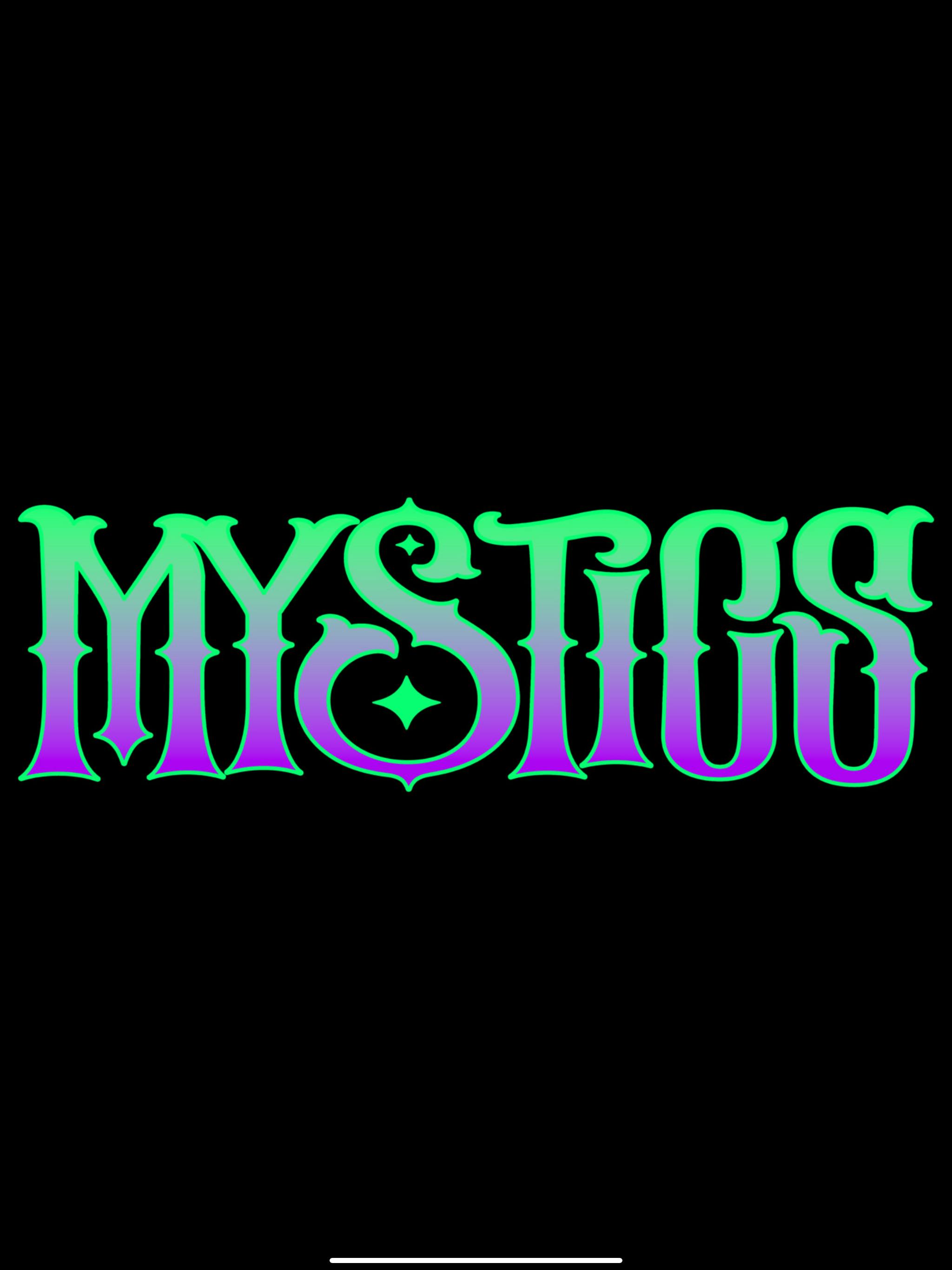 Logo for Mystics Tattoo & Game Lounge