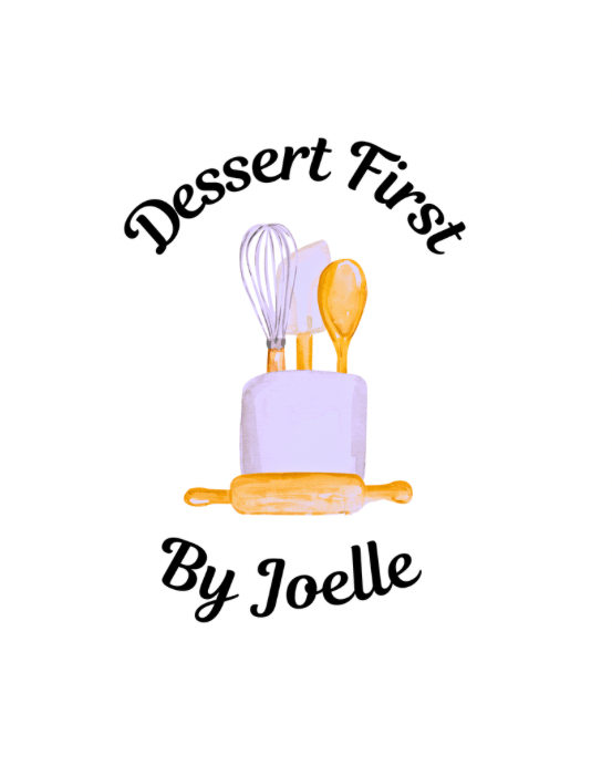 Logo for Dessert First By Joelle