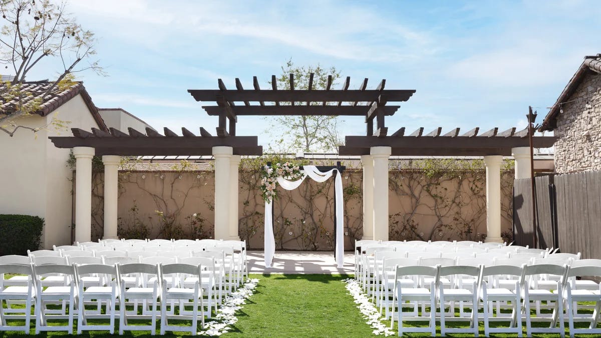 Outdoor Ceremony, an event space at Aliso Viejo by Wedgewood Weddings