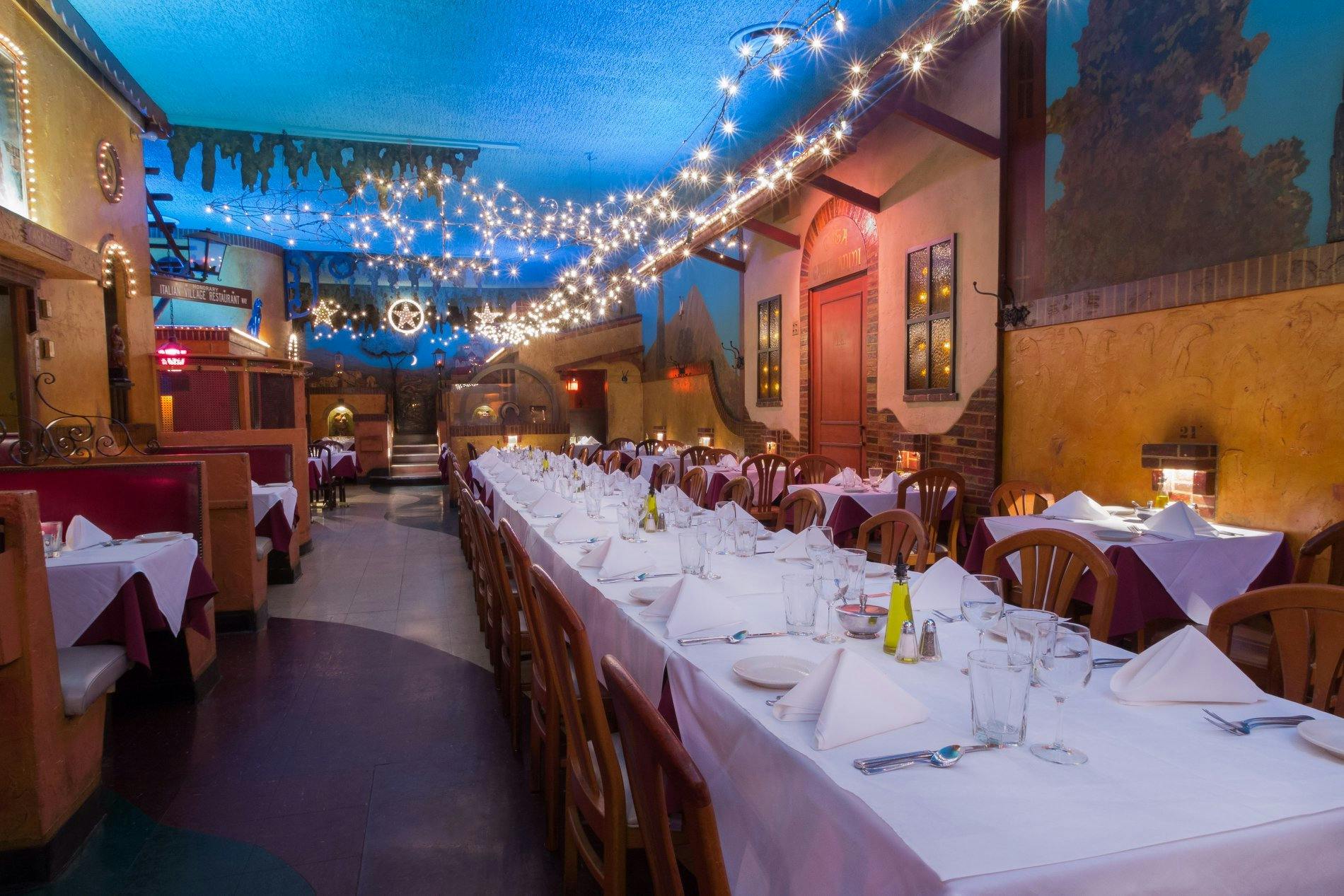 italian Village, Restaurant event space at Italian Village