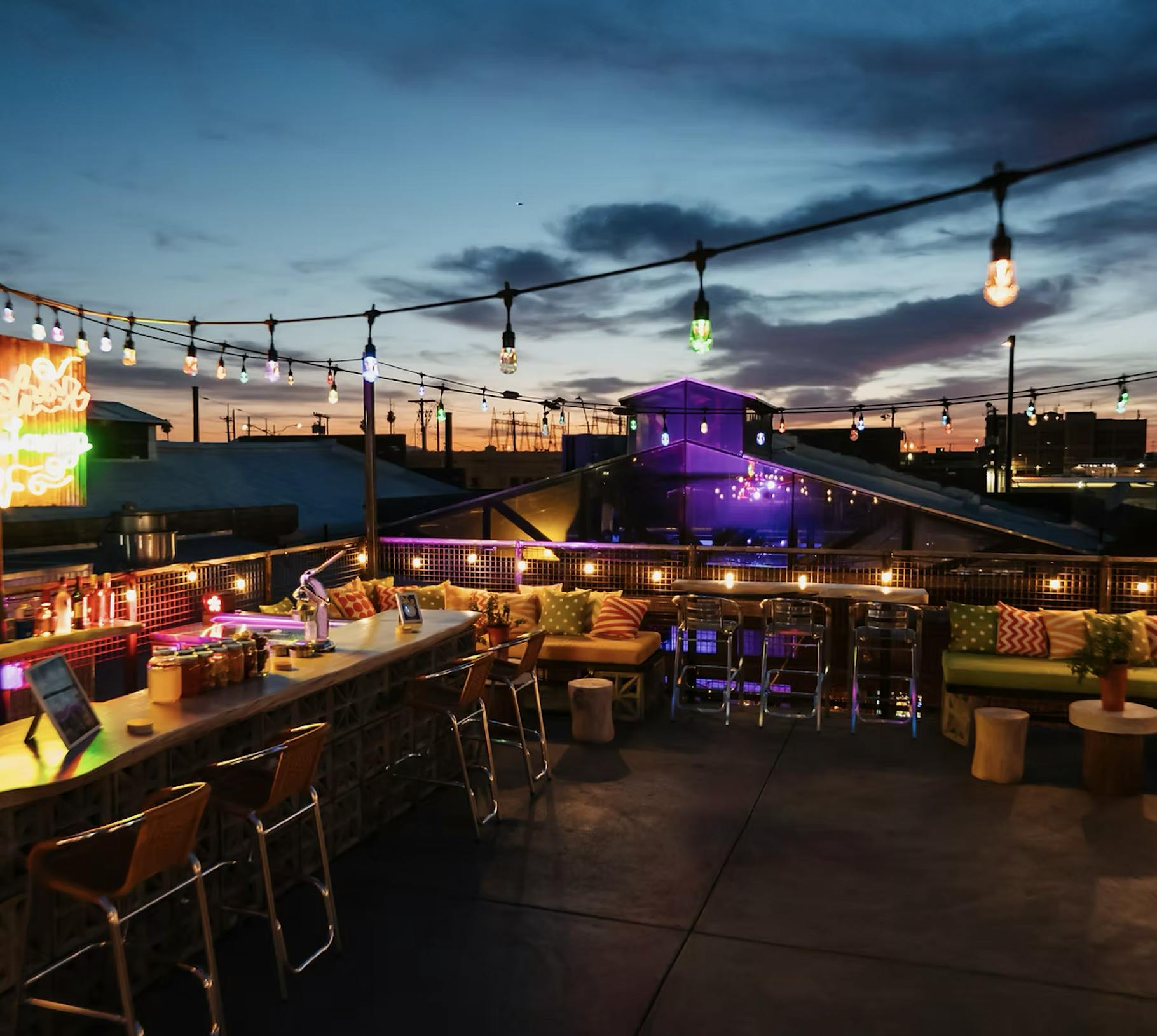 Rooftop Lounge, an event space at The Duce