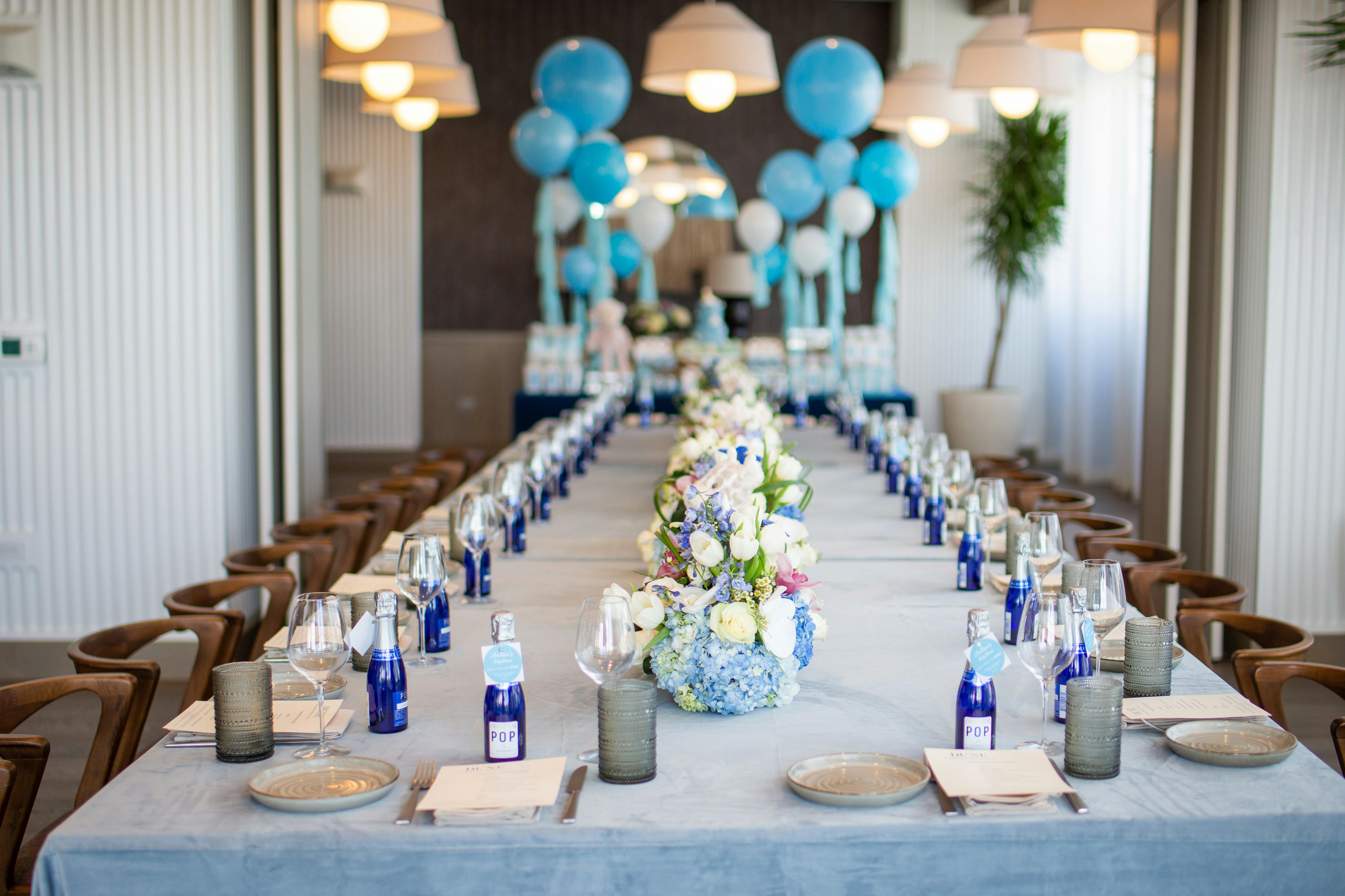 Baby Blue Baby Shower at Dune at Auberge in Fort Lauderdale, FL LV