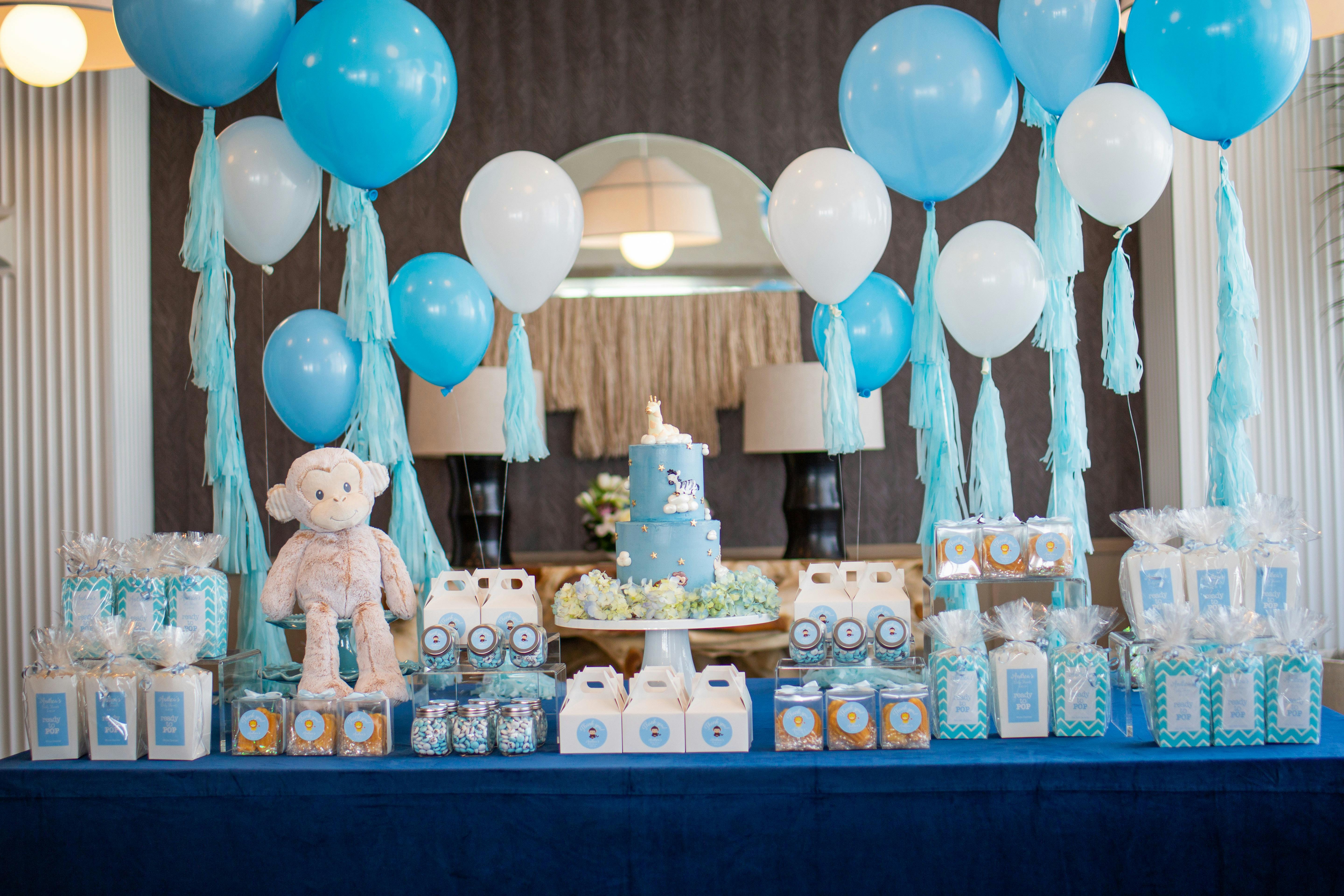 Baby Blue Baby Shower at Dune at Auberge in Fort Lauderdale, FL LV