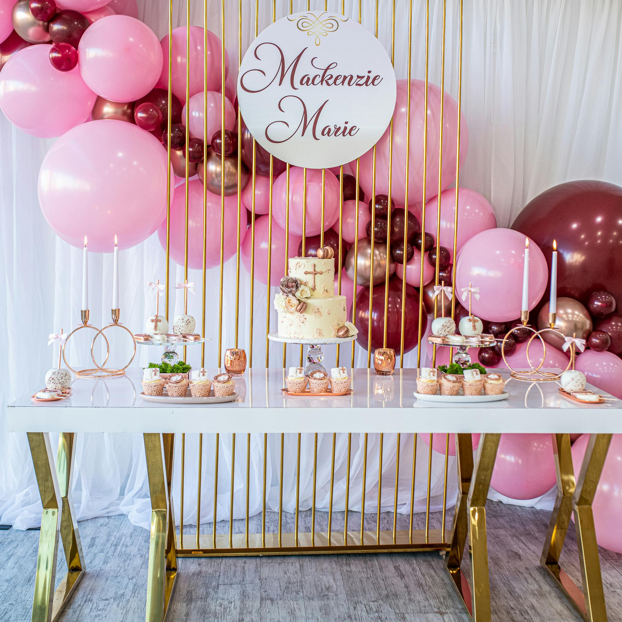 Christening Luncheon at Canvas Collectives in New York Upsy Dazy