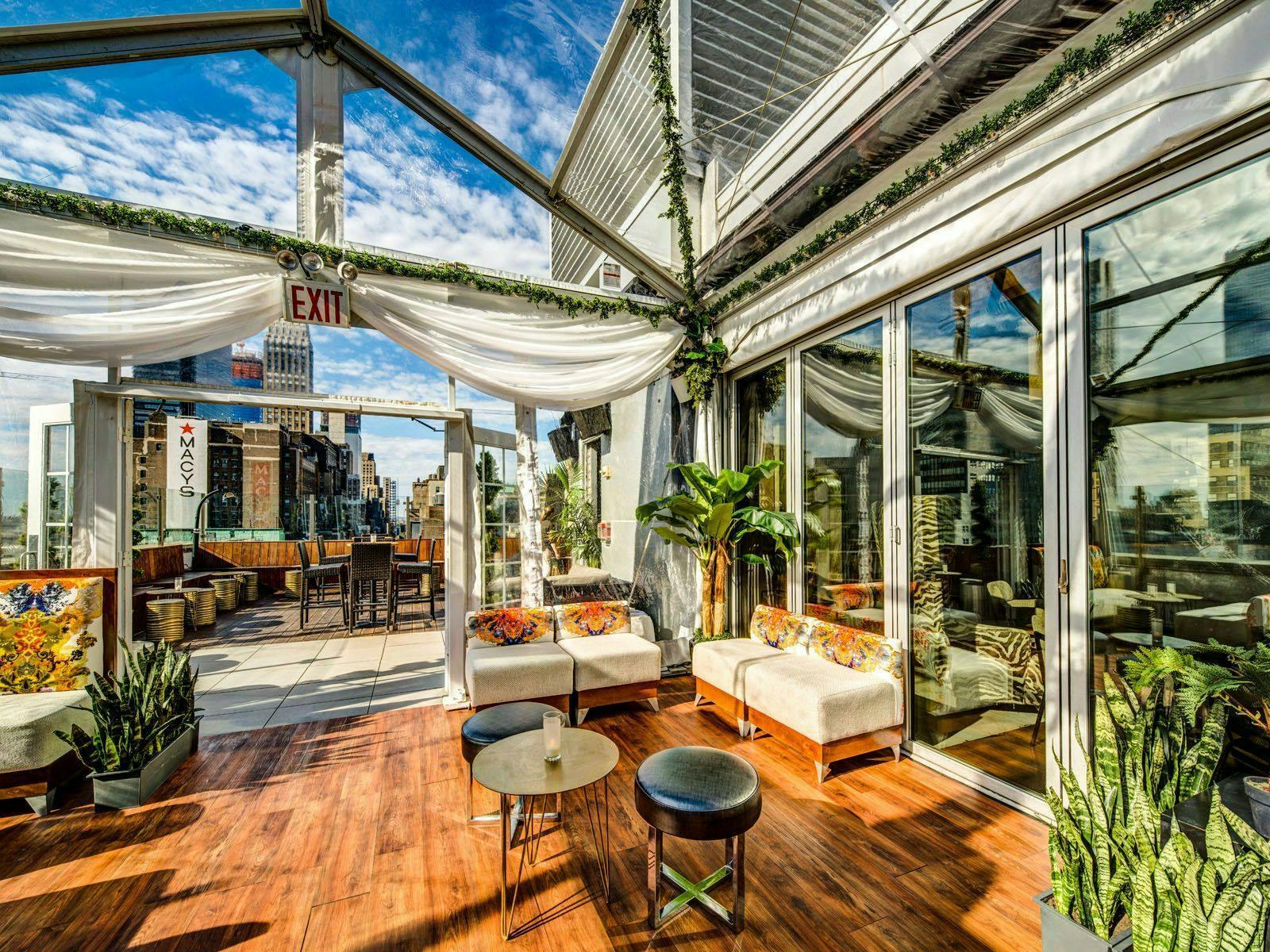 Monarch Rooftop, Outdoor event space at Monarch Rooftop & Indoor Lounge