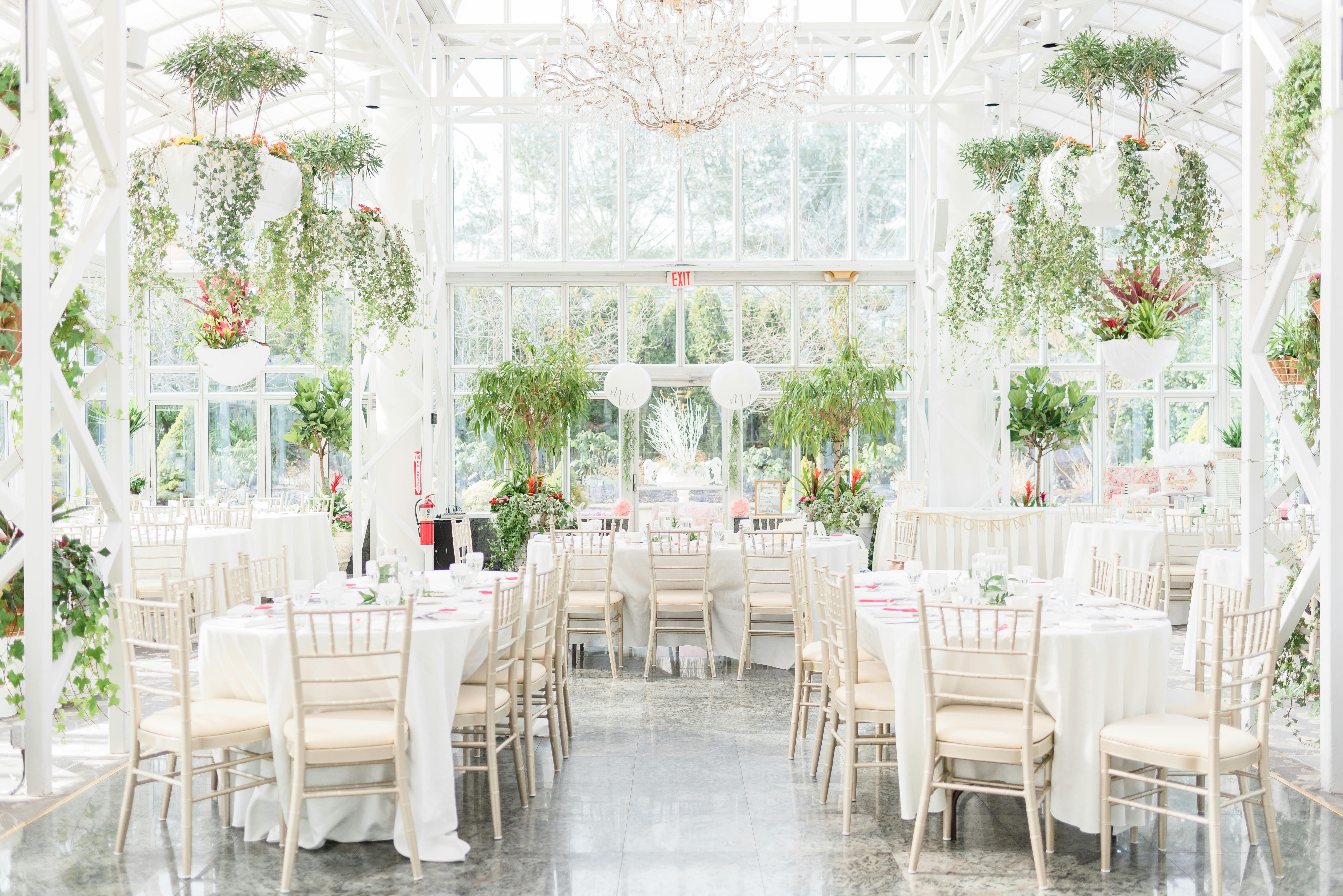 Garden Party Conservatory at the Madison Hotel Bridal Shower Keri