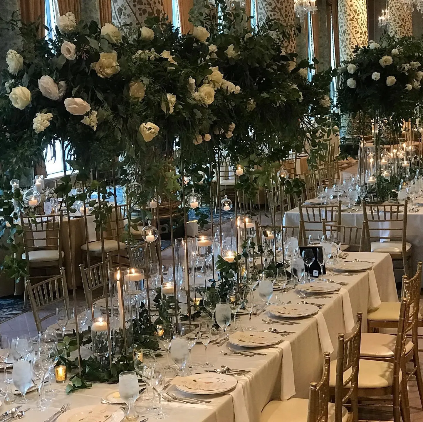 Drake Wedding | Juliet Tan Floral Design | PartySlate