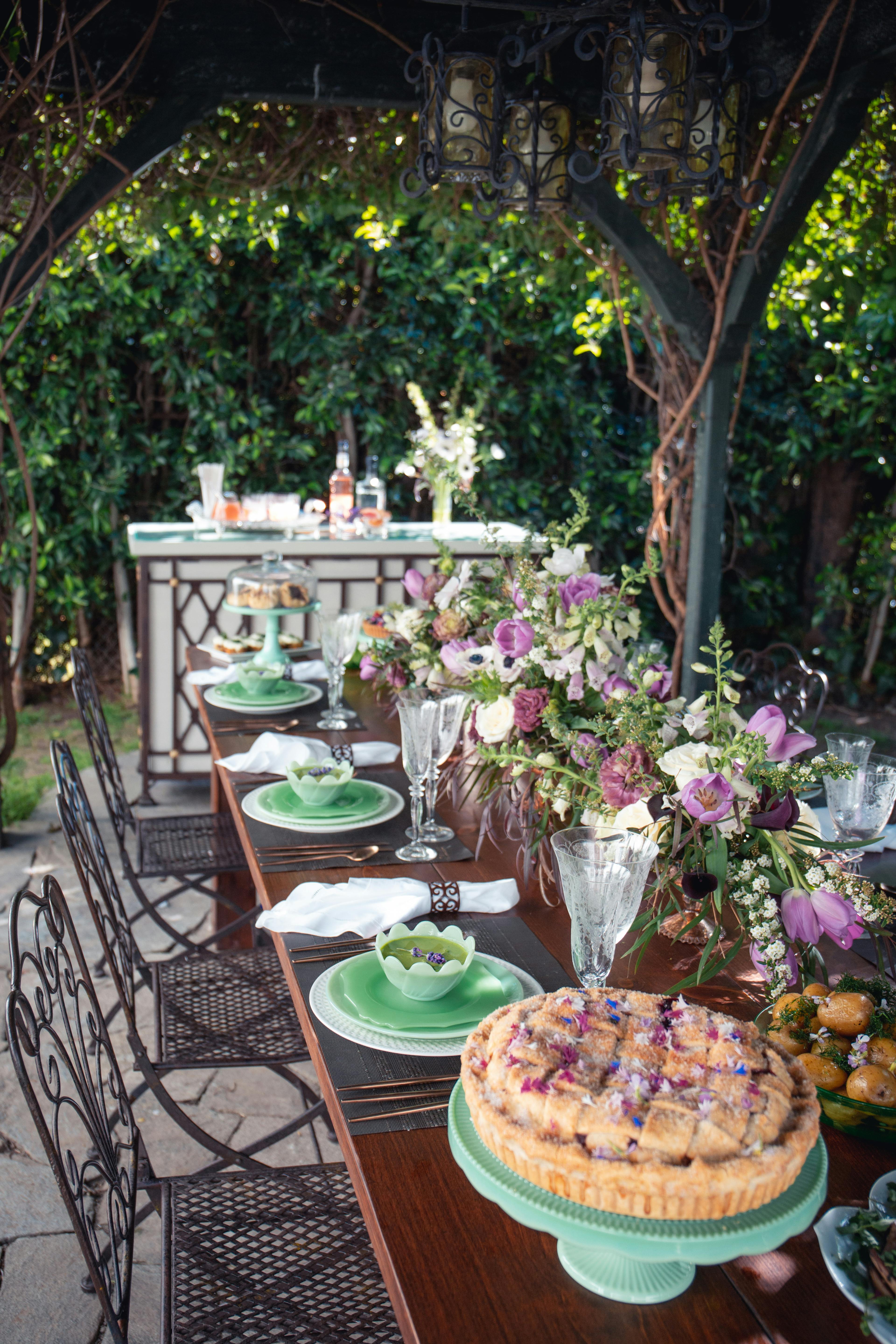 Decorative Garden Party at a Private Residence in Los Angeles, CA, Good  Gracious! Events