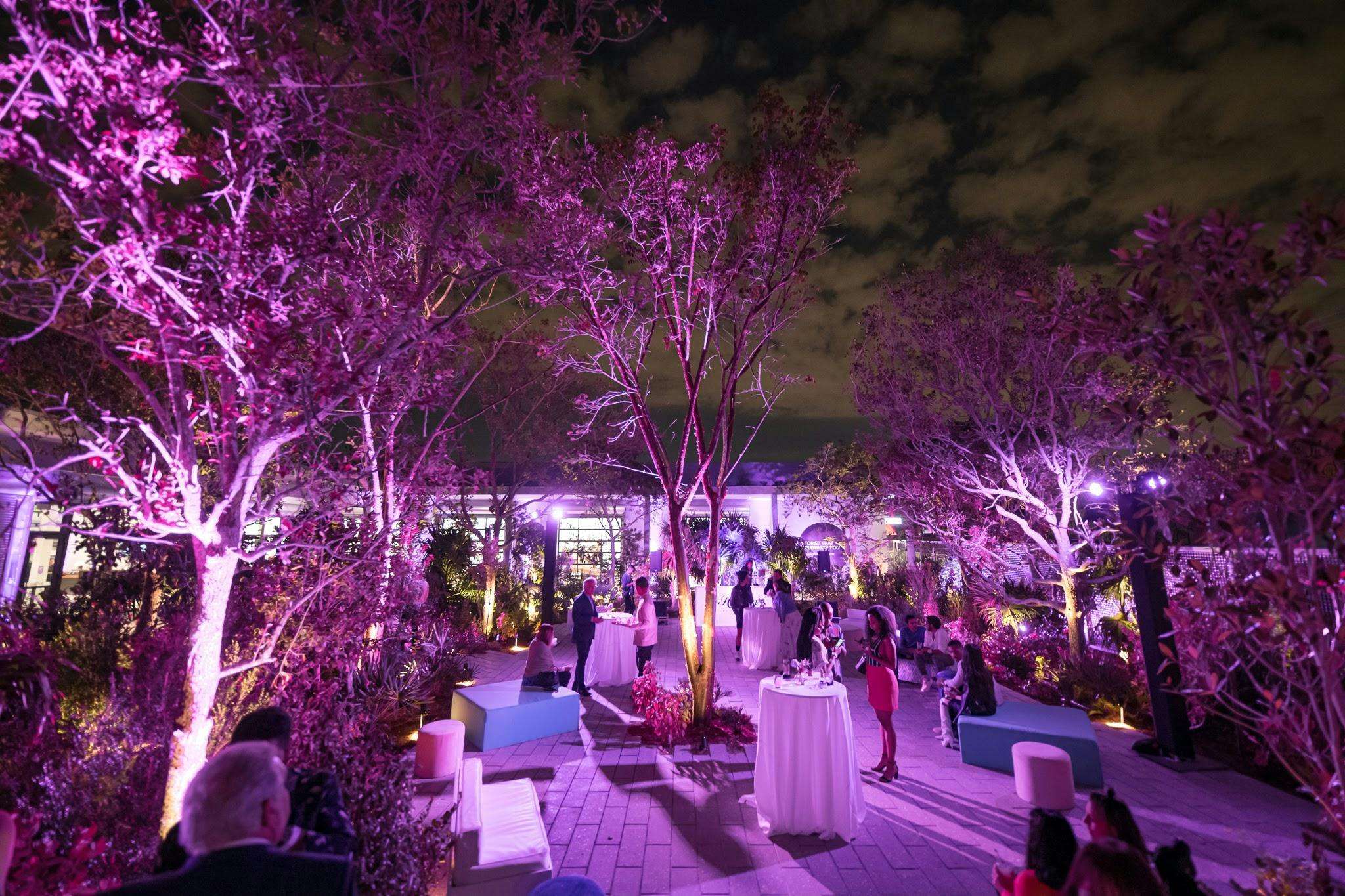 Corporate Event Lighting Ideas posted by Rubell Museum