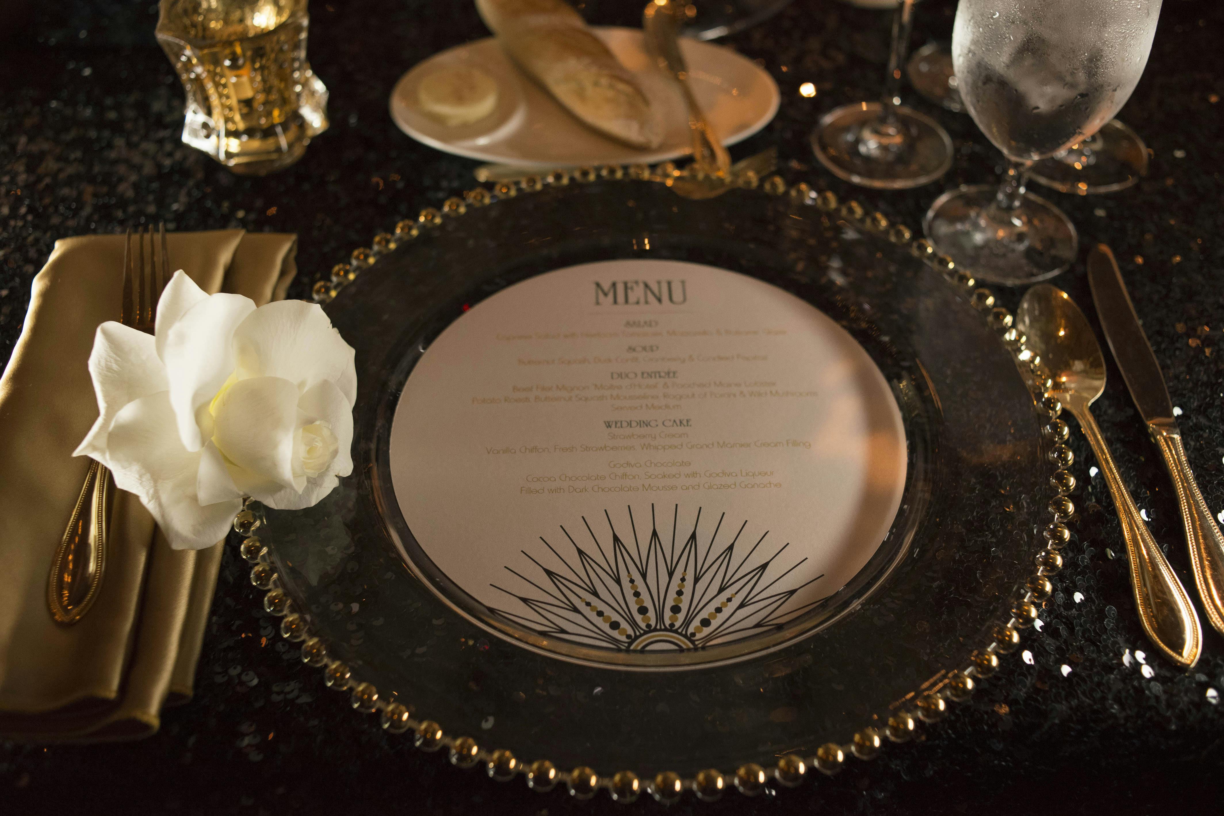 Art Deco Great Gatsby Wedding, Andrea Eppolito Events