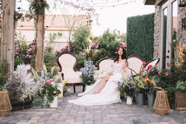Featured photo from A Secret Garden Themed Wedding Photoshoot in Las Vegas, Nevada