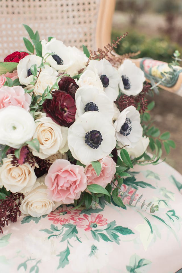 Featured photo from Burgundy & Blush Spring Wedding