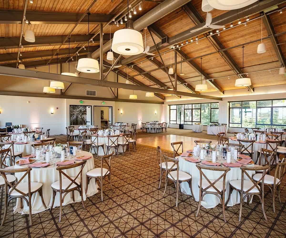 Ortega Ballroom – Reception Hall, an event space at Officers' Club at the Presidio by Wedgewood Weddings