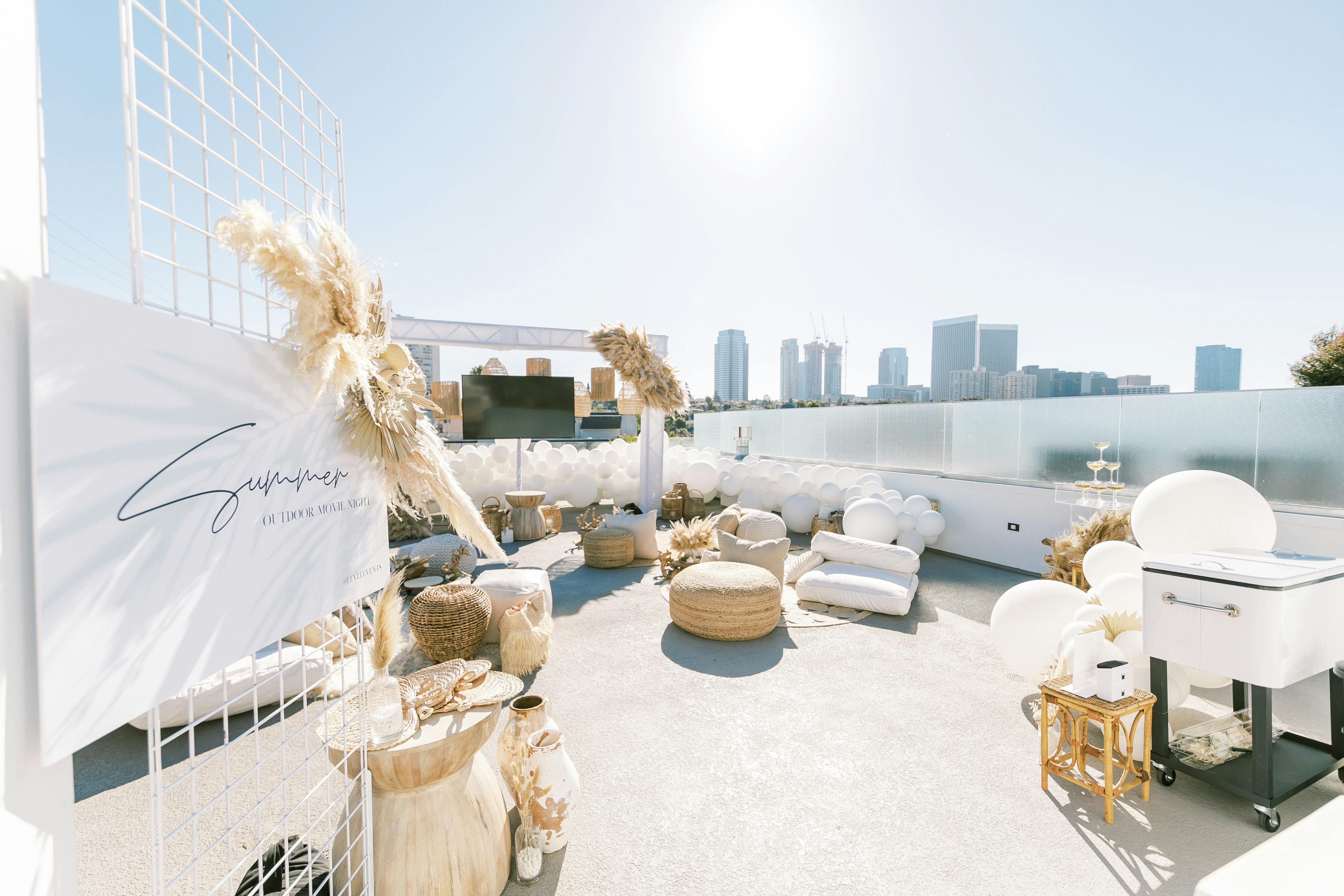 Rooftop Movie Night Level Events PartySlate