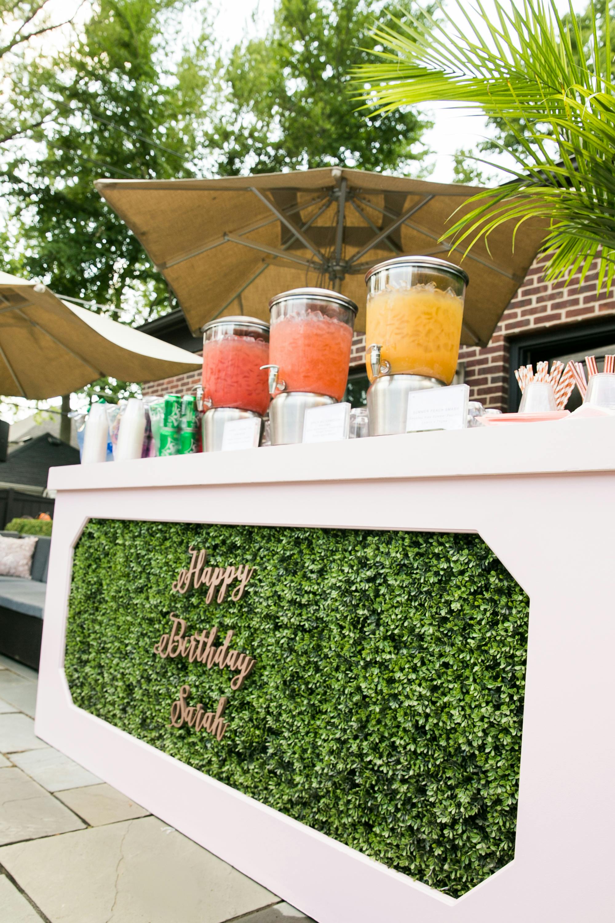 Birthday Bar Ideas posted by Bliss Events Chicago