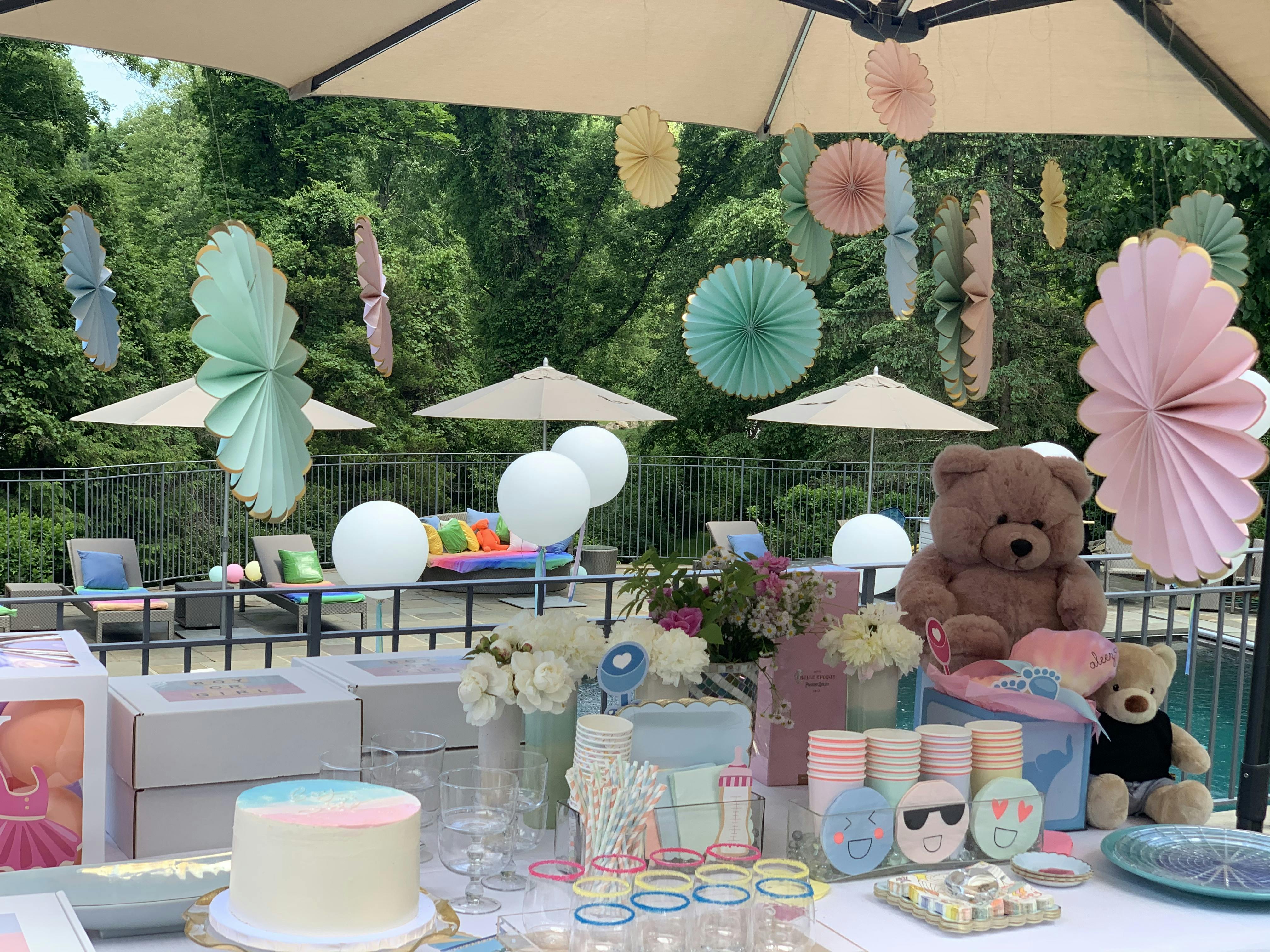Victoria Dubin Events | Magical Outdoor Gender Reveal ...