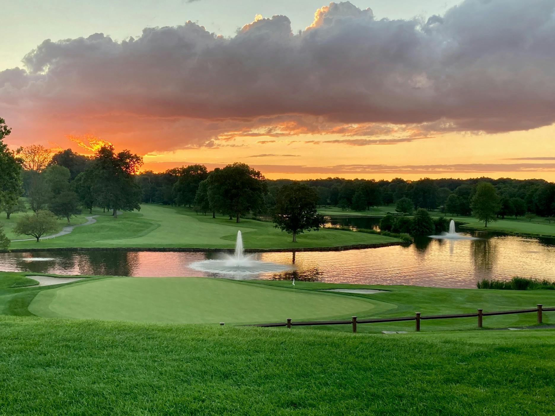 What a sky! | Brooklake Country Club | PartySlate