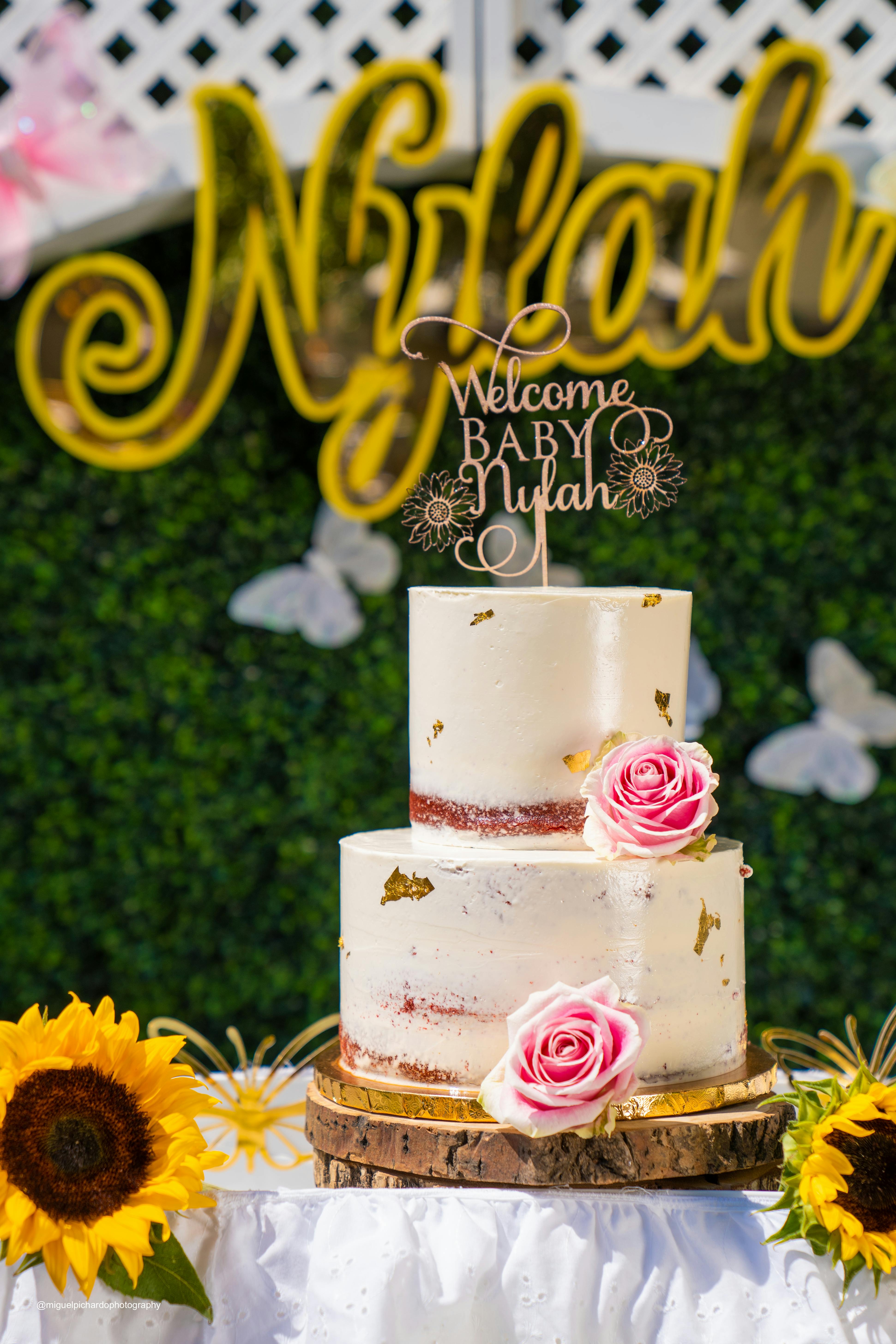Delightful Sunflower and Roses Styled Baby Shower in Plainfield, New