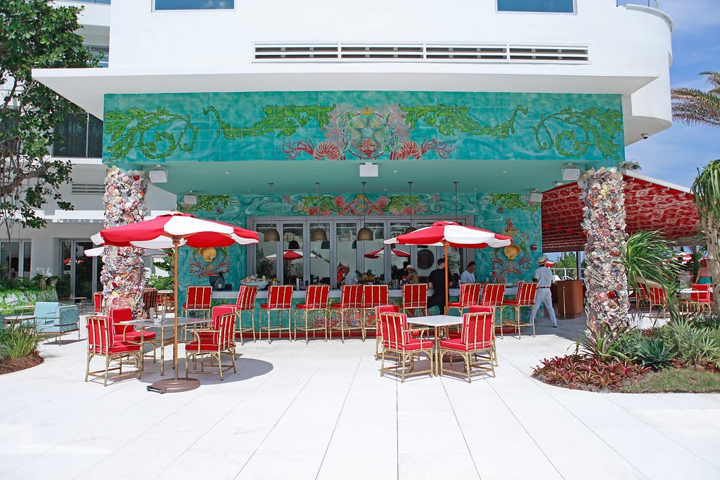 Sun Bar at the Pool | Faena Hotel Miami Beach | PartySlate