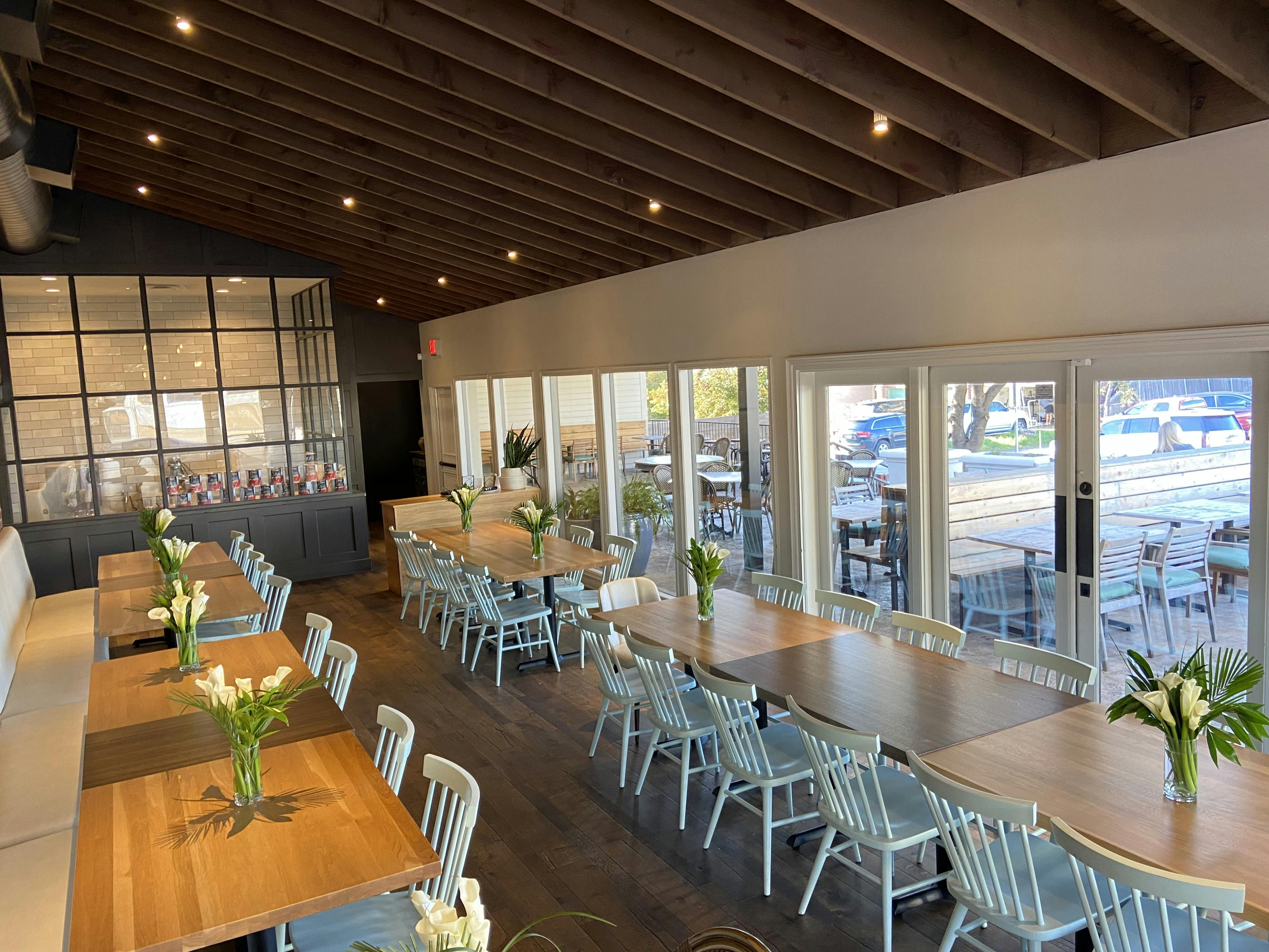 Terrace Room, Restaurant event space at Pizzeria Testa