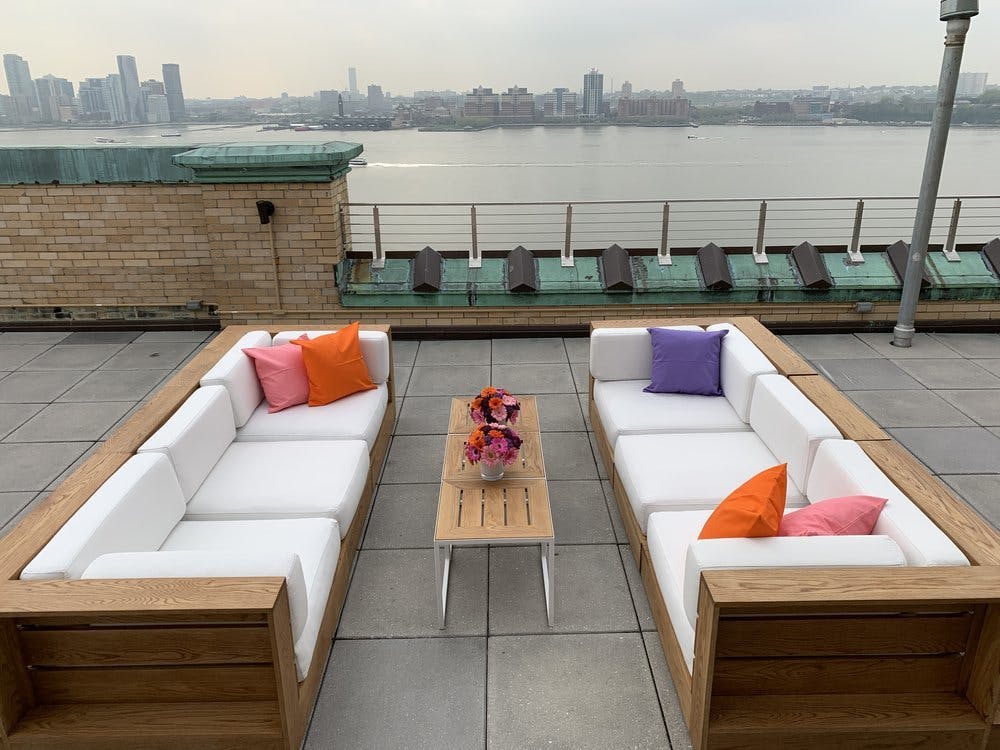 Hudson View Terrace, Outdoor event space at Ramscale