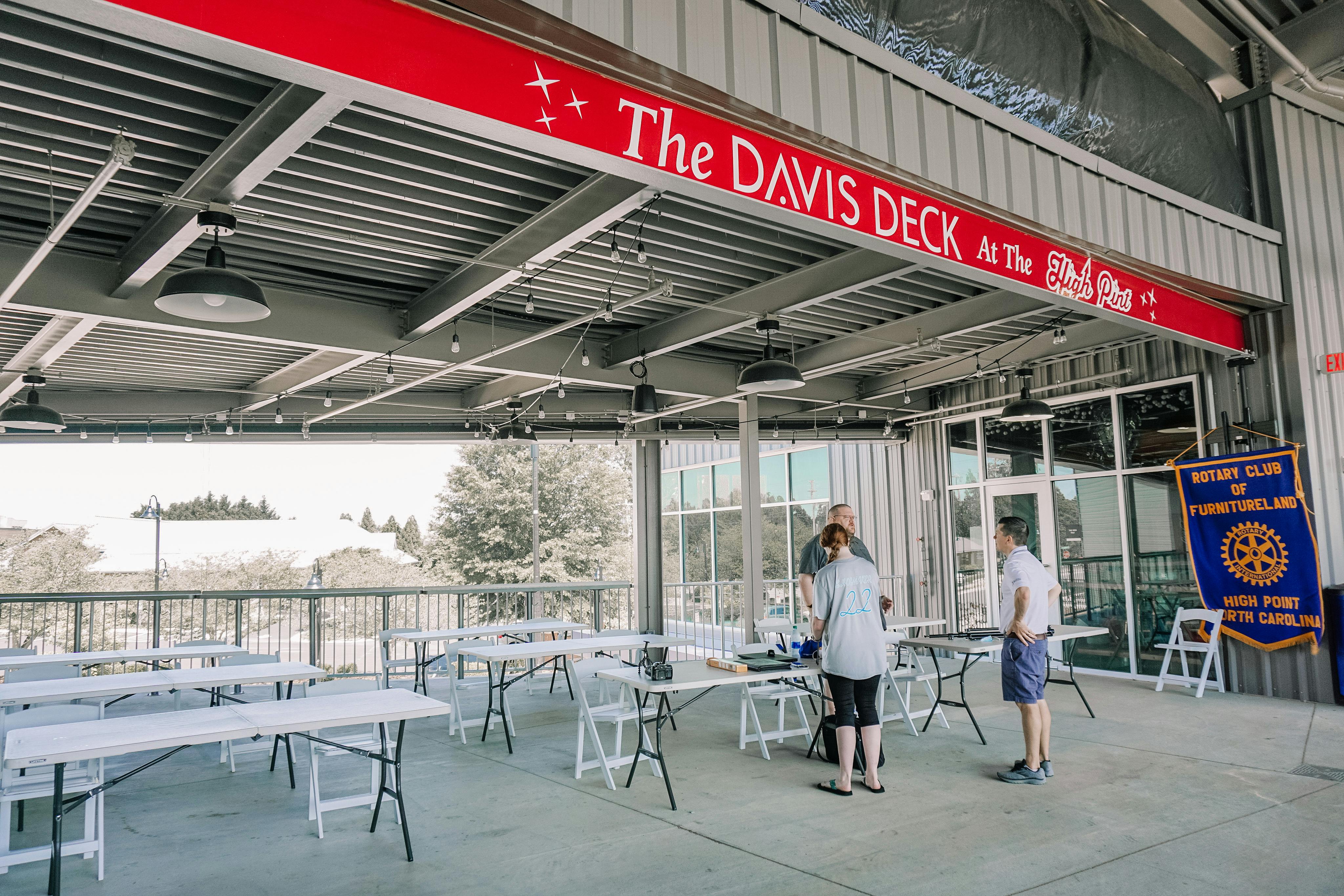 The Davis Deck Terrace, Event Space at Catalyst Club @ Truist Point