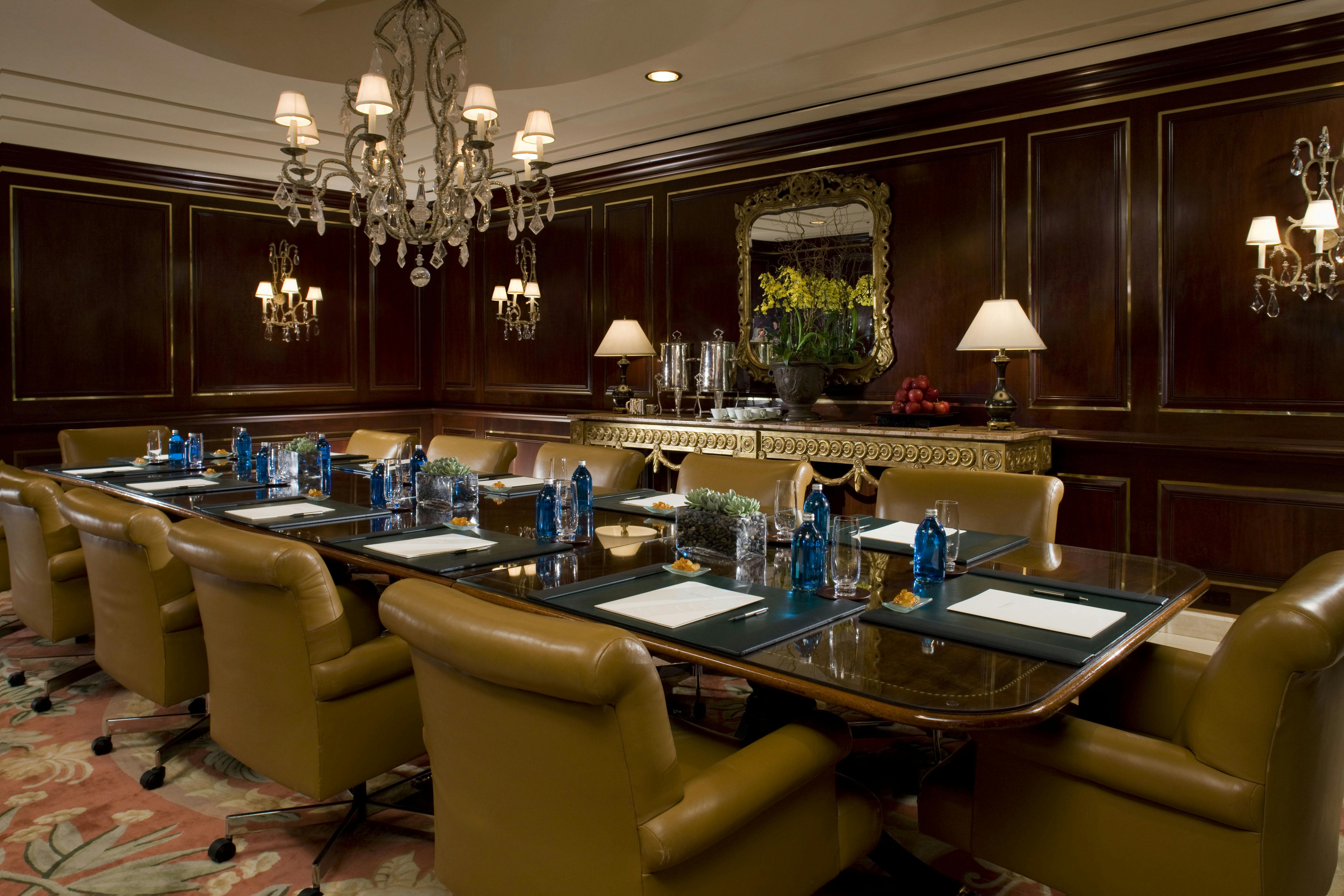 Boardroom, Meeting Space event space at The Peninsula Beverly Hills