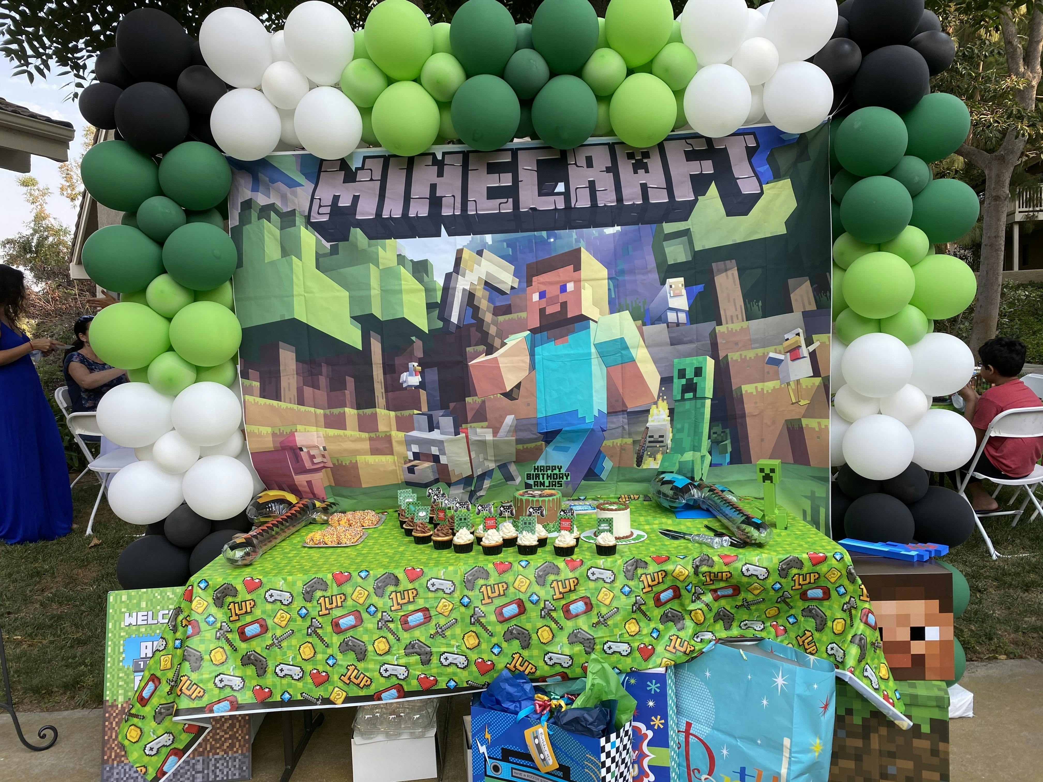 Minecraft Birthday Party (with Free Printables) - Elva M Design Studio