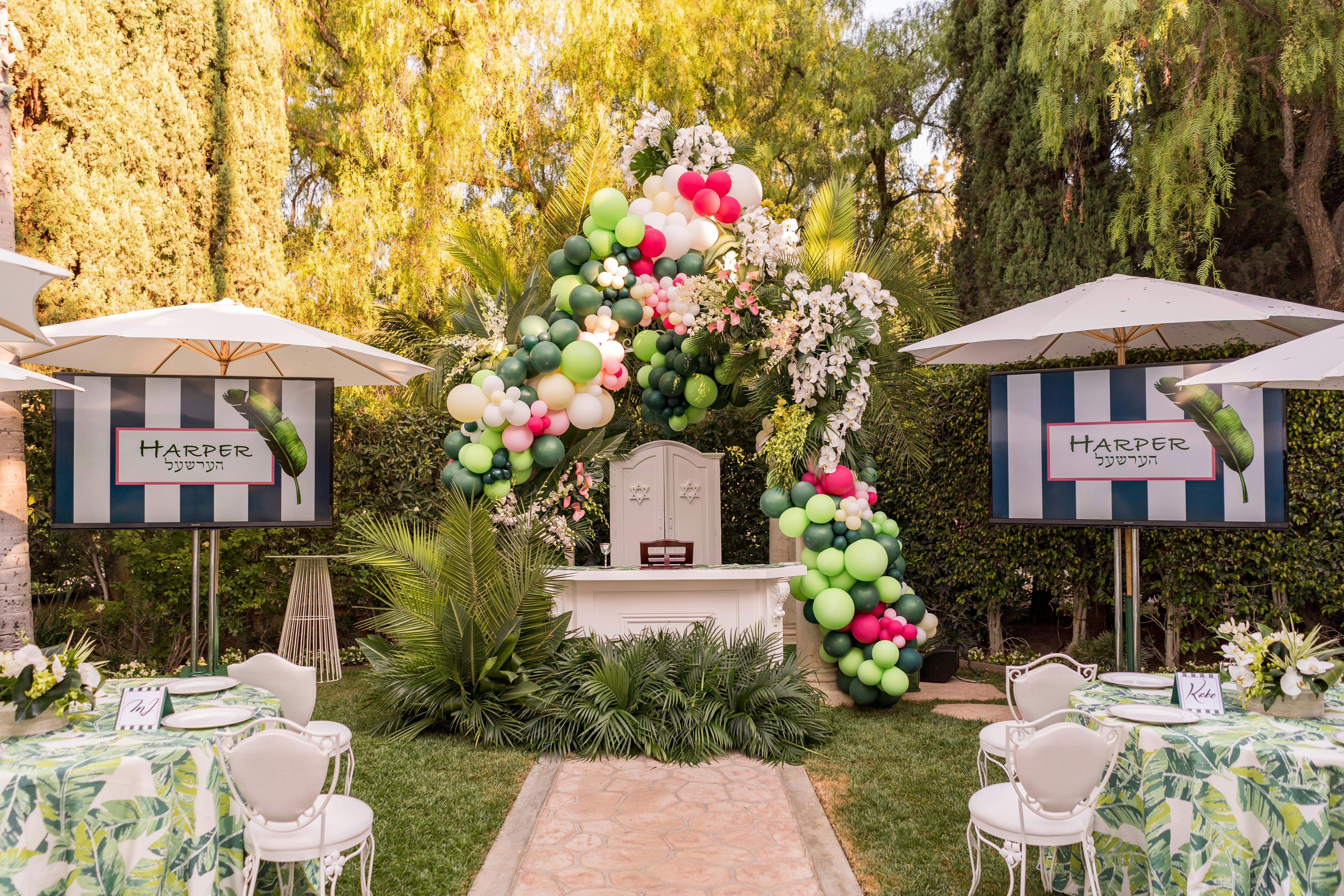 Bar & Bat Mitzvah Theme & Decor Ideas posted by Harper Sloane Productions
