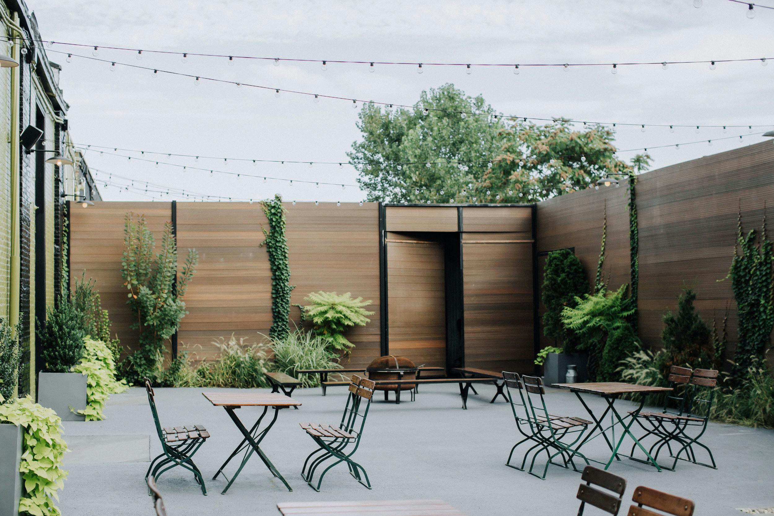 THE COURTYARD, Outdoor event space at The Green Building