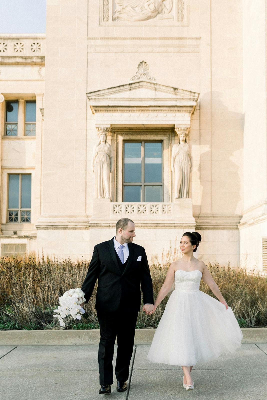 Featured photo from Parisian Elopement Photos at the Field Museum