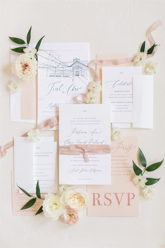 Featured photo from Elegant Blush Winery Wedding