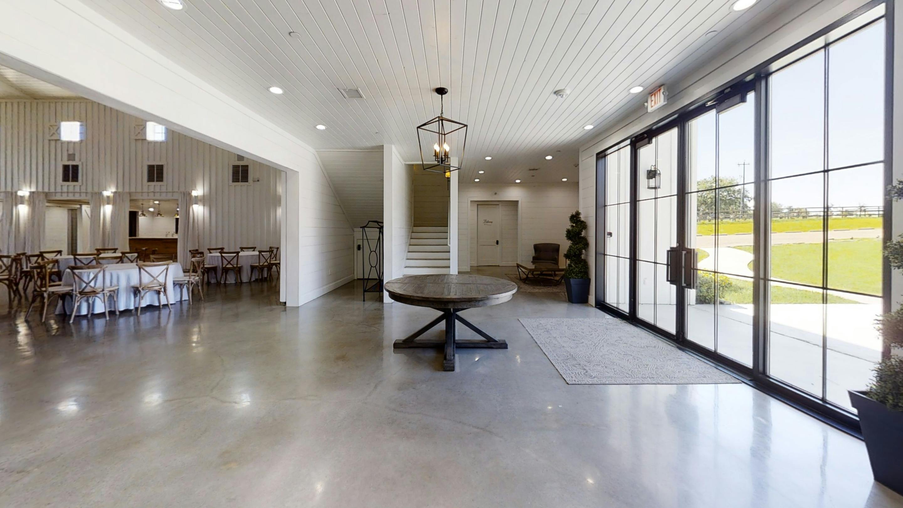 The Farmhouse Reception Space, an event space at The Farmhouse Events