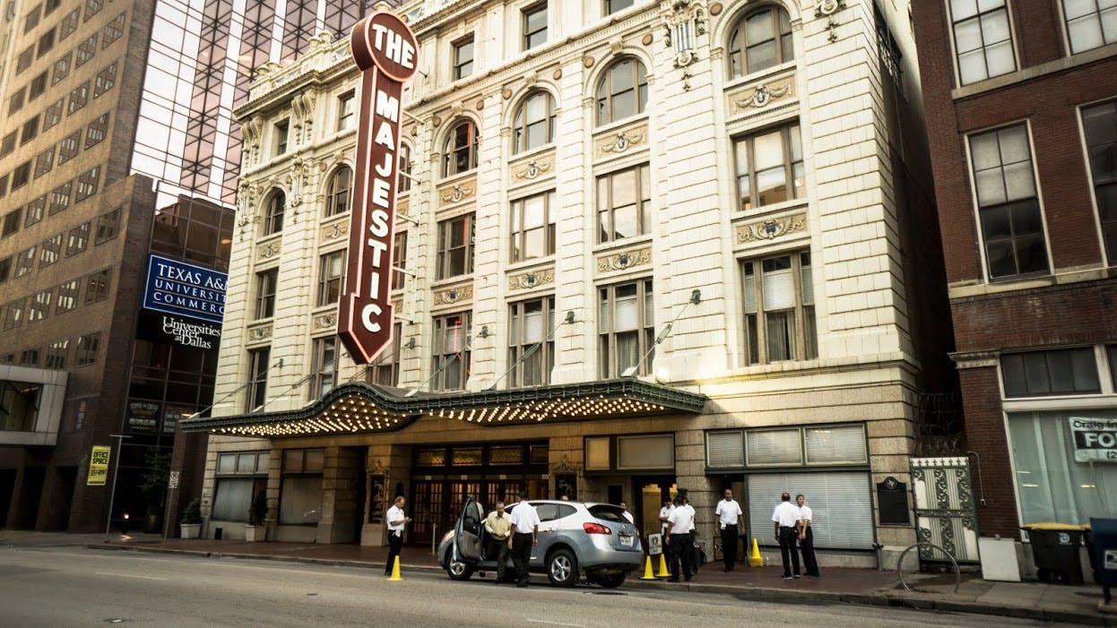 Majestic Theatre Dallas The Majestic PartySlate