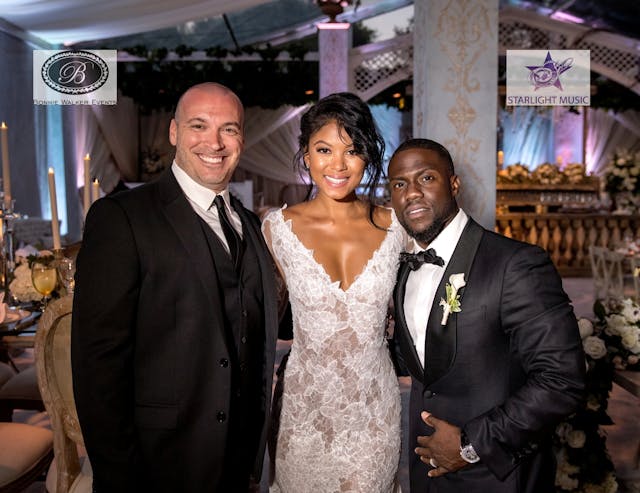 Featured photo from Luxurious Wedding in Honor of Kevin Hart and Eniko Parrish on a Private Estate in Santa Barbara, CA