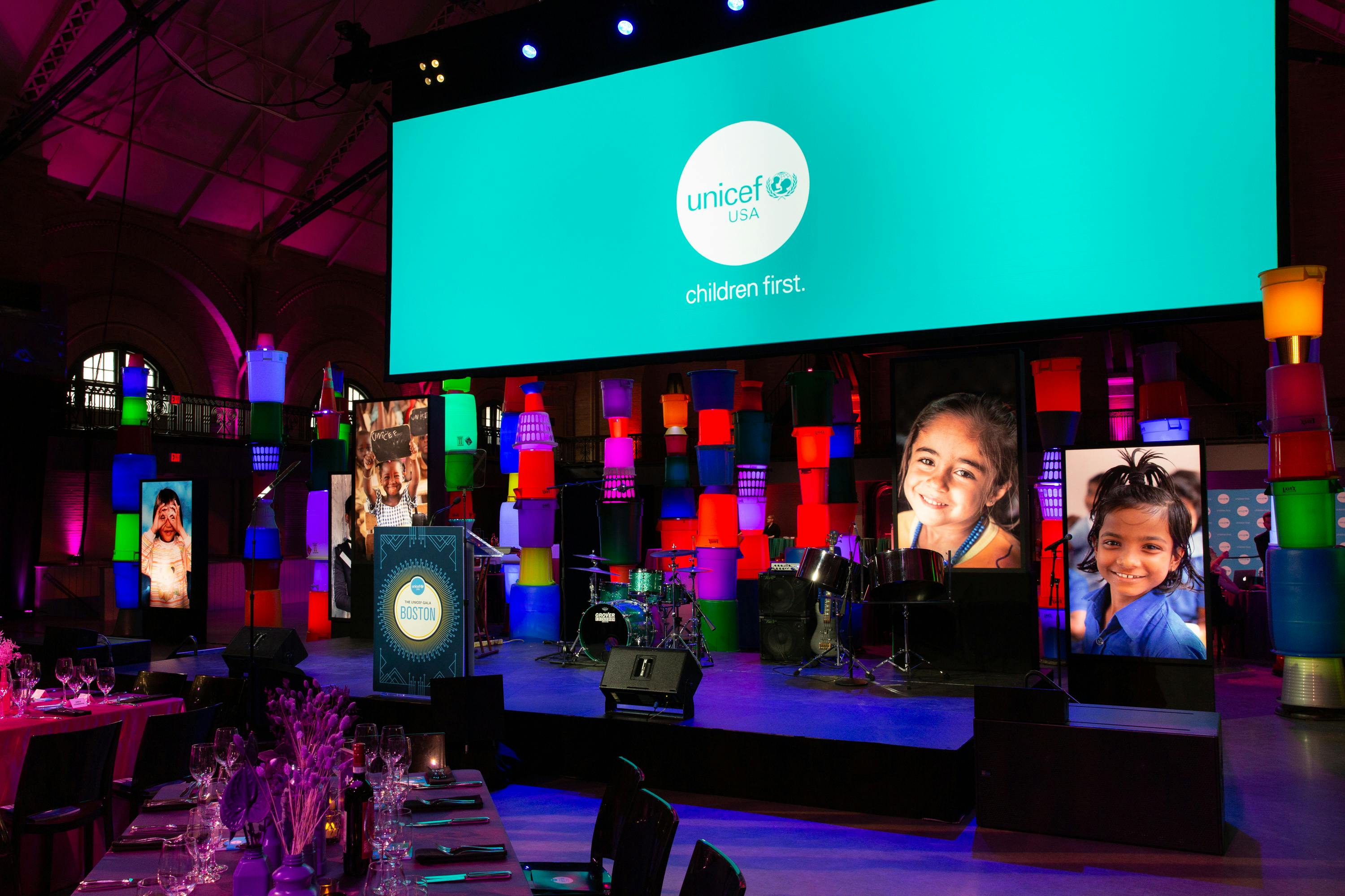 Fundraiser Stage Design Ideas posted by Rafanelli Events