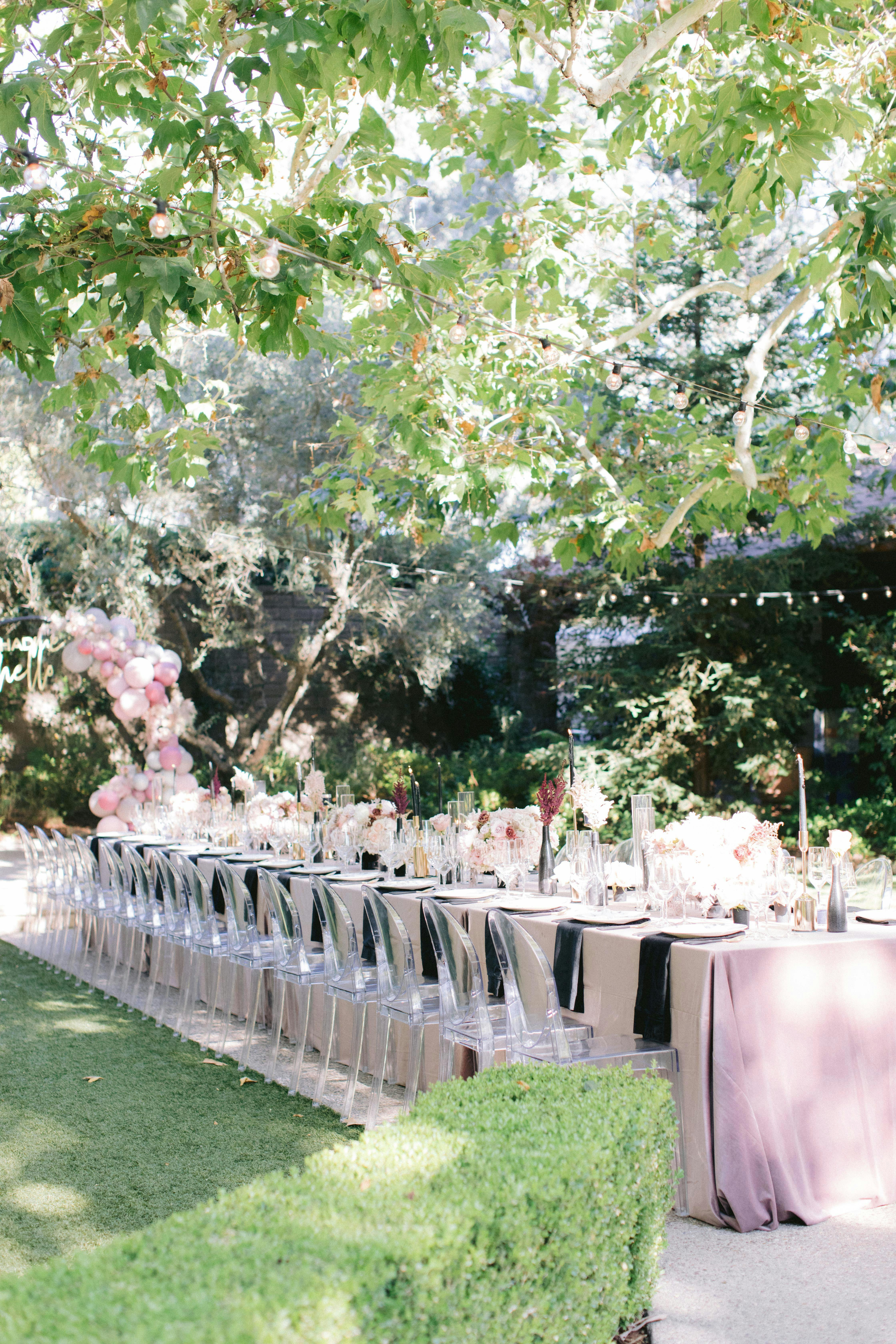 Chic Outdoor Wedding Shower in Los Angeles, CA Detailed Touch Events