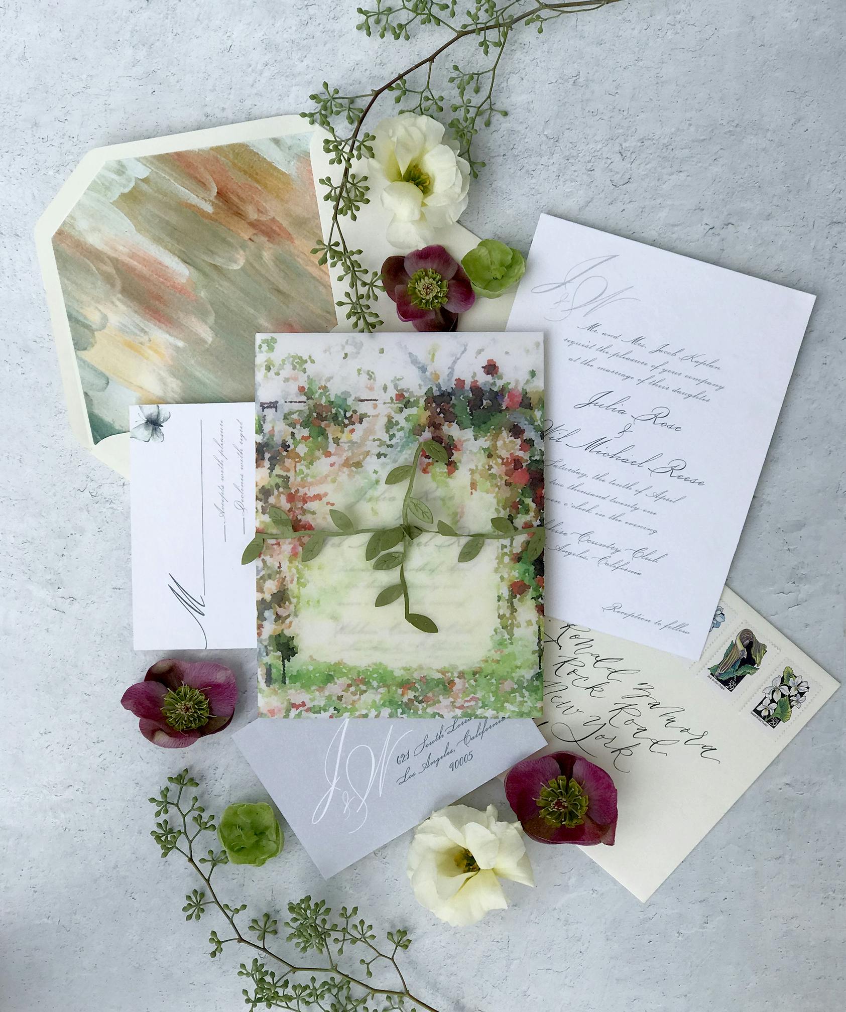 Blush Waters Los Angeles Invitations & Print All Events 121