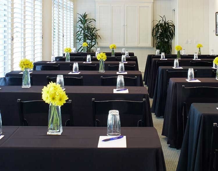The Laguna Room, an event space at Casa Loma Beach Hotel