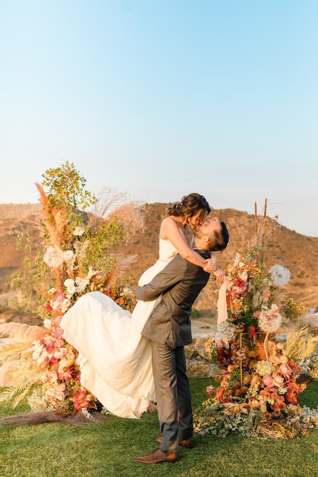 Featured photo from Intimate and Vibrant Outdoor Wedding at Cielo Farms in Malibu, CA
